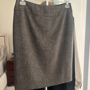 CAbi Charcoal Pencil Skirt
